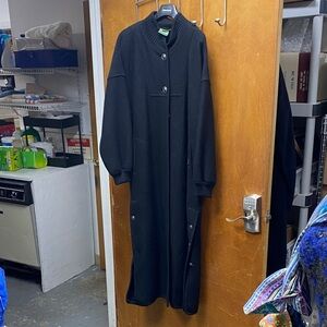 Sophisticated Black Trench Coat